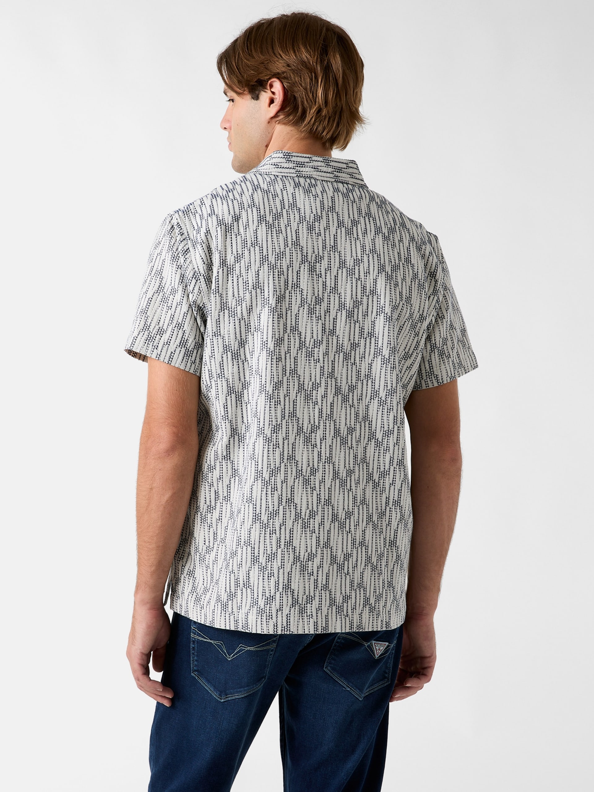 Camisa Jacquard Bowline