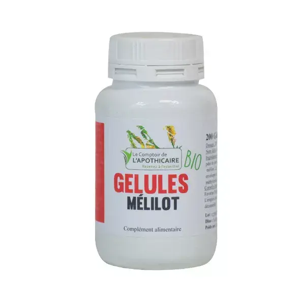 Melilot Organic Apothecary Counter 200 cápsulas