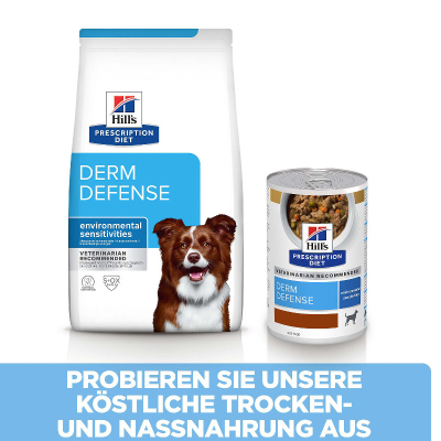 Hill's VET Hundefutter Prescription Diet Derm Defense Huhn 12kg