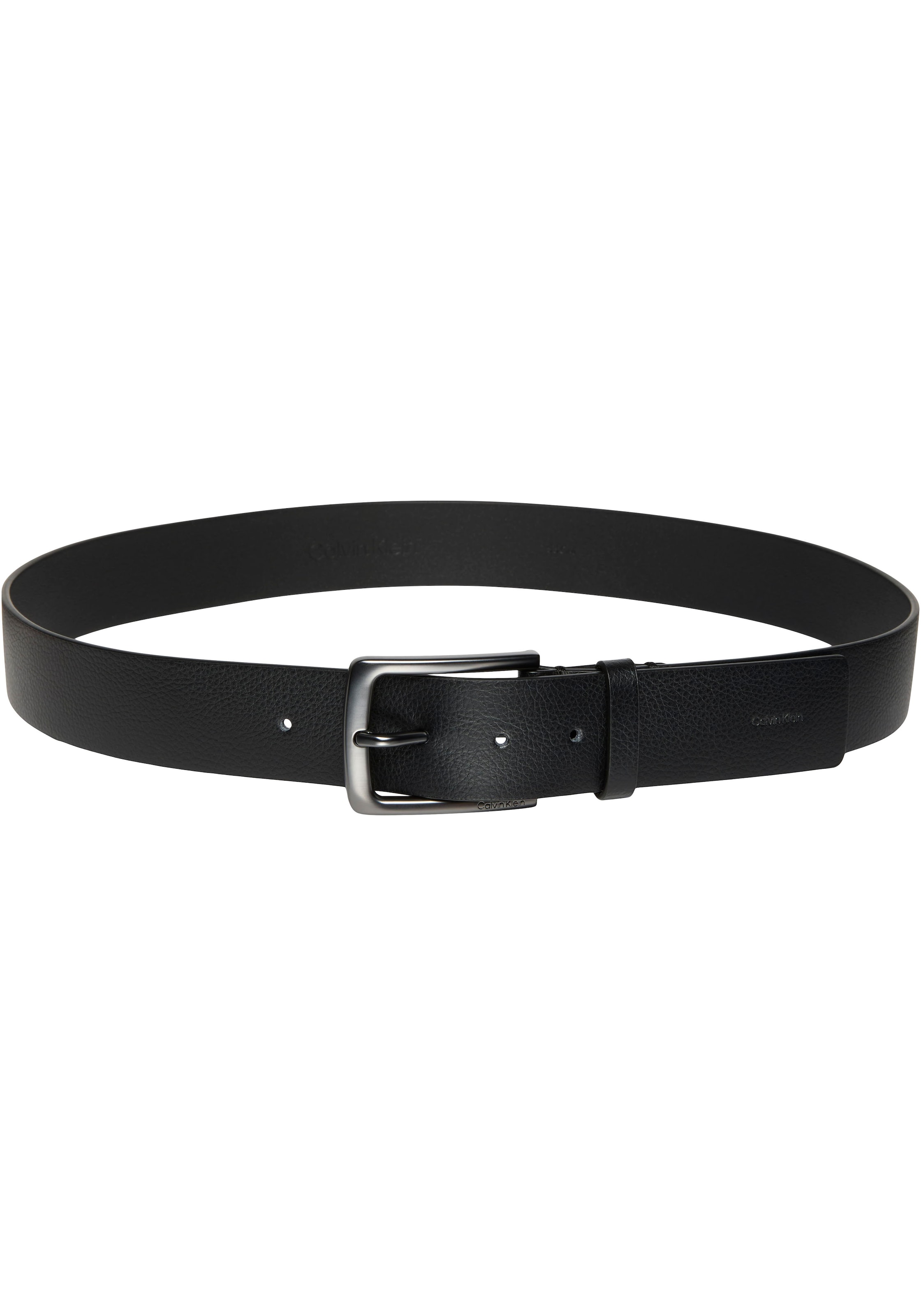 Calvin Klein Ledergürtel »CASUAL PIN BUCKLE PEBBLE 40MM FI« Grössenverstellbar mit Metallschliesse