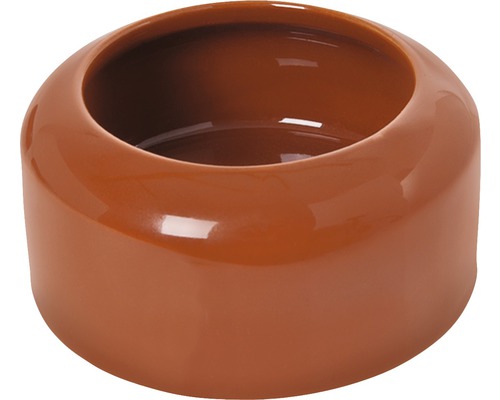 Karlie keramische kom, 100 ml, bruin