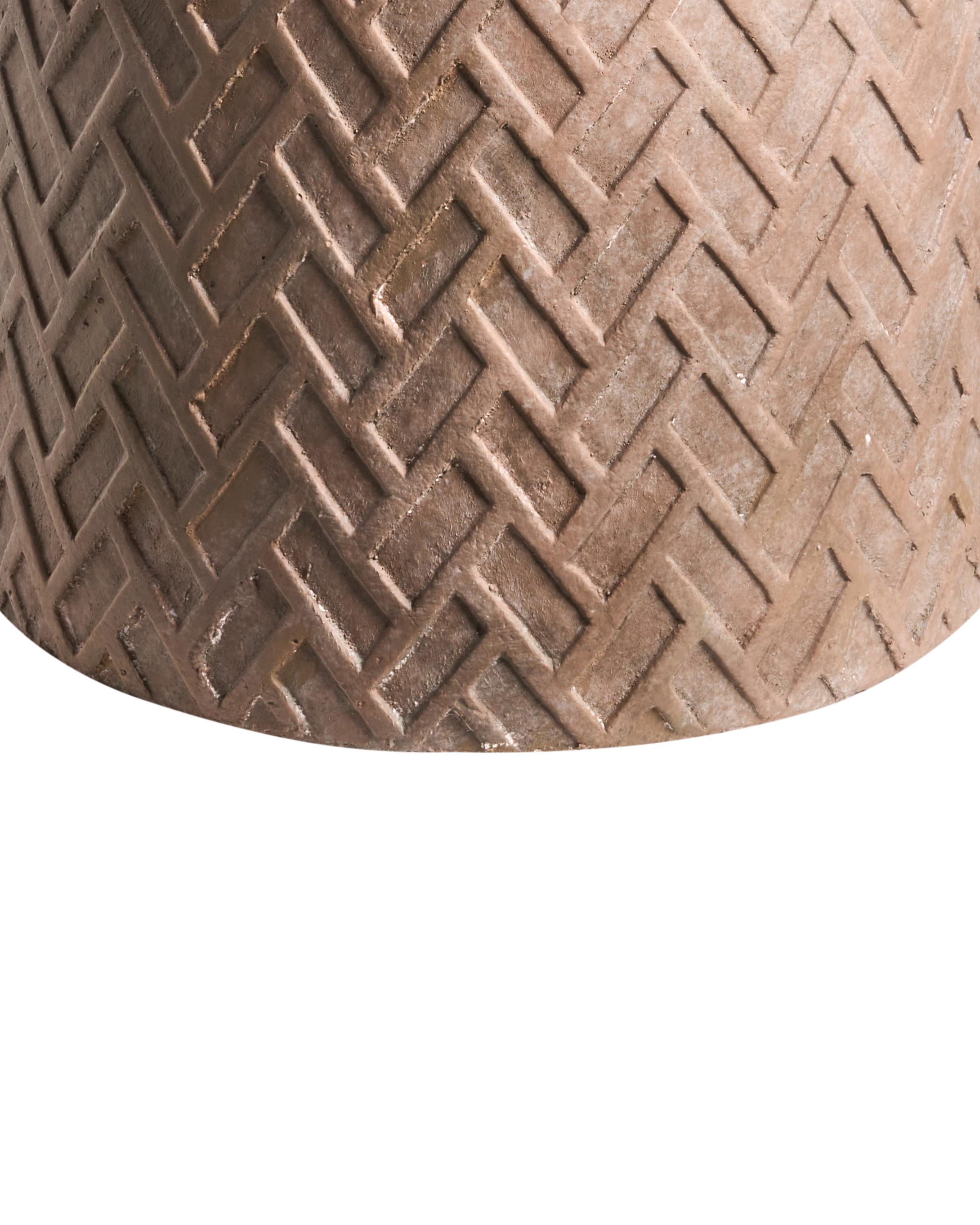 Bloempot GERAKAS 35 cm Beige