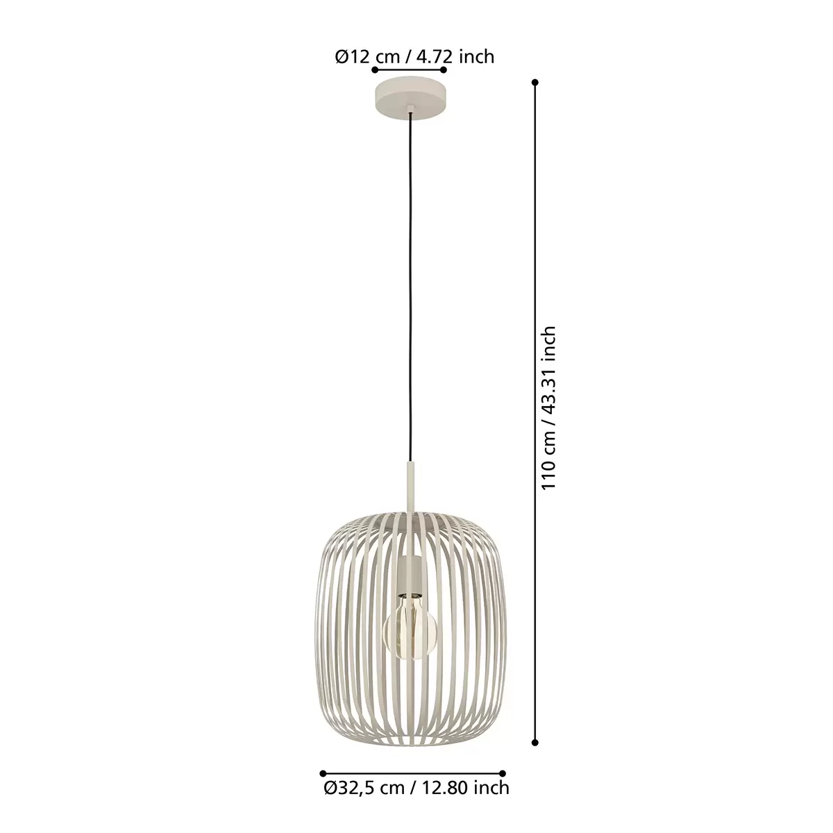 Pendelleuchte Romazzina Beige