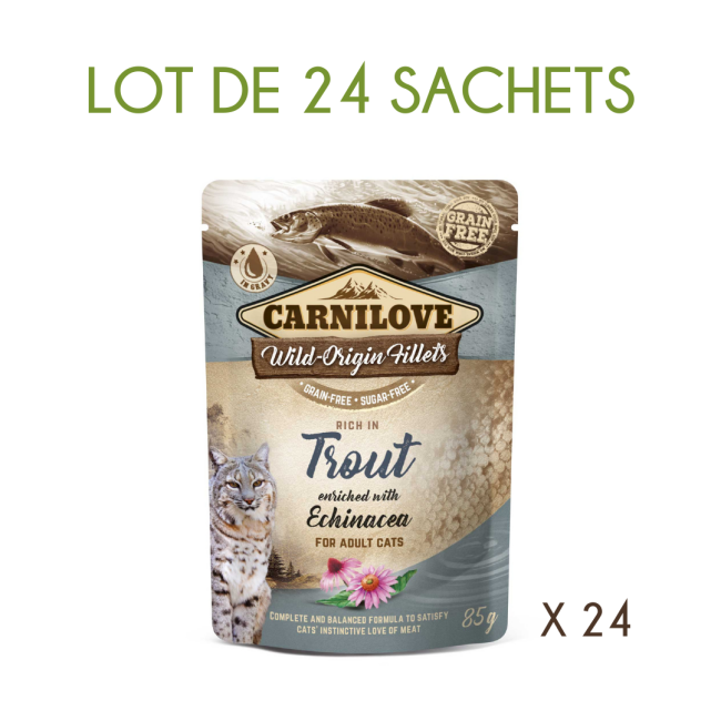 Carnilove Pouch pâtée 85 g pour chat