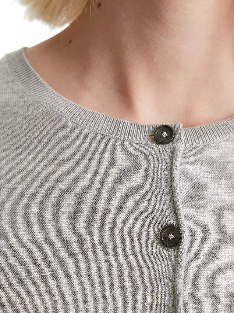 MARC O'POLO Strickjacke  grau