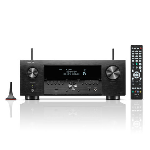 Denon AVC-X4800H – 9.4-kanaals receiver met 7 x HDMI 2.1 / 8K Zwart