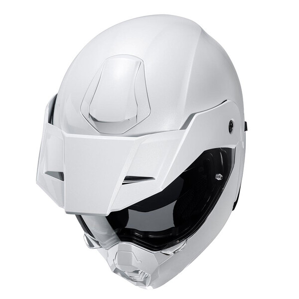 HJC - Casque C80 Uni Blanc / Brillant