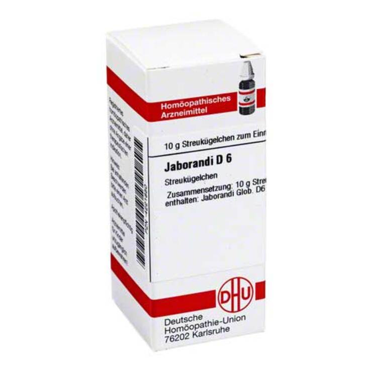 DHU Jaborandi D 6 Globuli, 10 g
