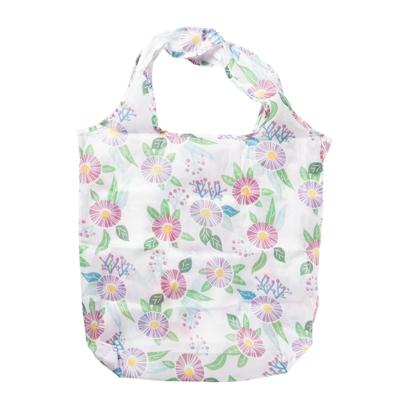 Opvouwbare tas - lila flower