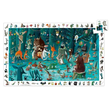 Djeco Wimmelpuzzle: Das Orchester, 35 Teile