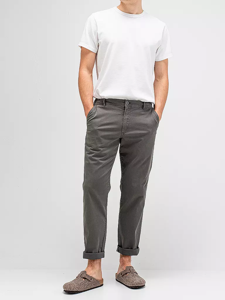 BUTCHER OF BLUE Chino MARVIN Slim Fit grau
