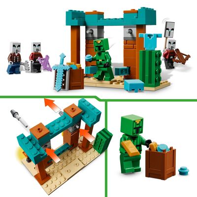 LEGO Minecraft 21267 Ondsbyboer-ørkenpatrulje
