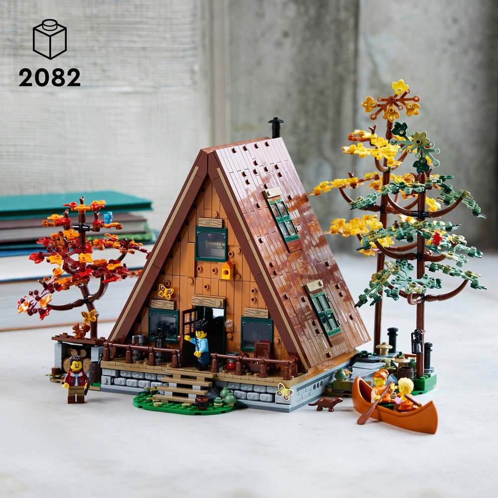 LEGO Ideas 21338 A-Frame Hüttenset