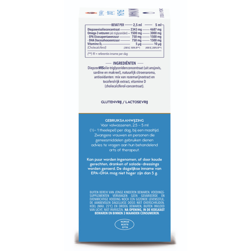Minami EPA & DHA Liquid + Vitamine D3150 ml
