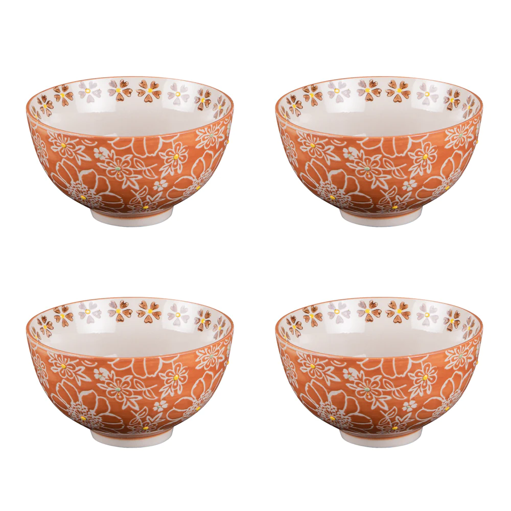 Coffret de 4 coupelles Aliya 11 cm Table passion