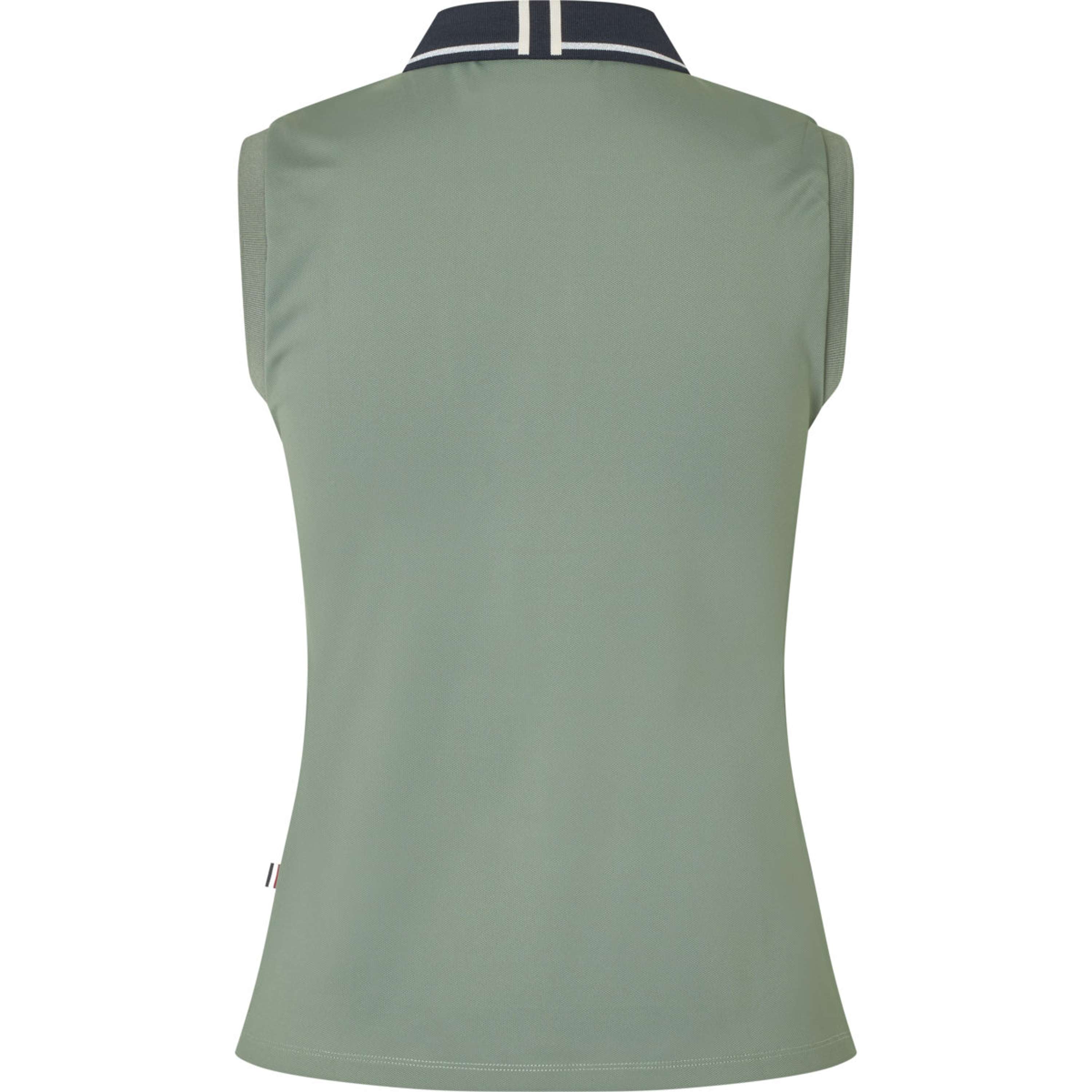 Kingsland Poloshirt KLLaura Mouwloos Green Agave