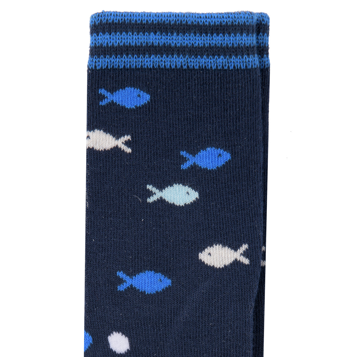 Topolino 1 Paar Jungen Socken mit Hai-Motiv dunkelblau