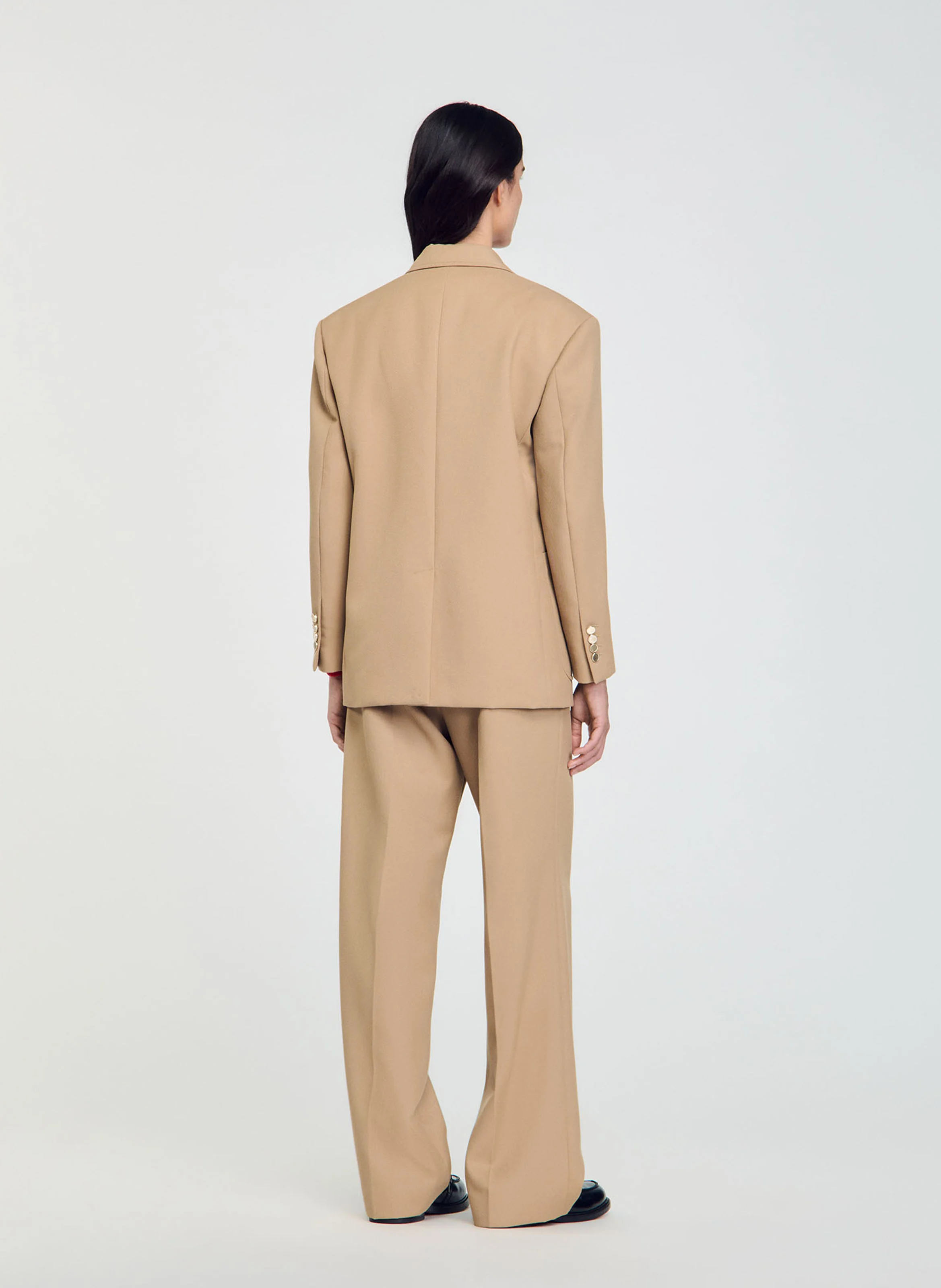 Veste tailleur cintrée | Jaune