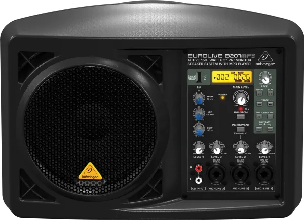 Behringer B207MP3, 150 W, 16,5 cm (6,5