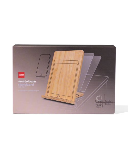 support de tablette bois 24cm