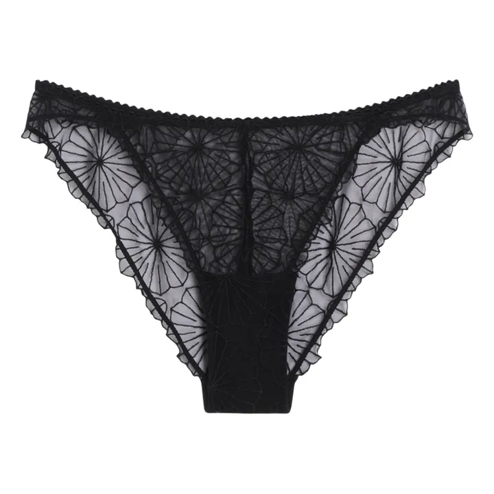Icone Culotte Paola Broderies | Noir