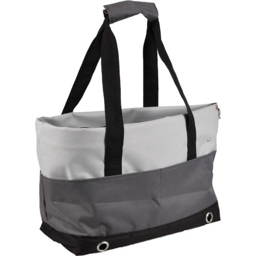 Bolsa de transporte para animais de estimação cinza