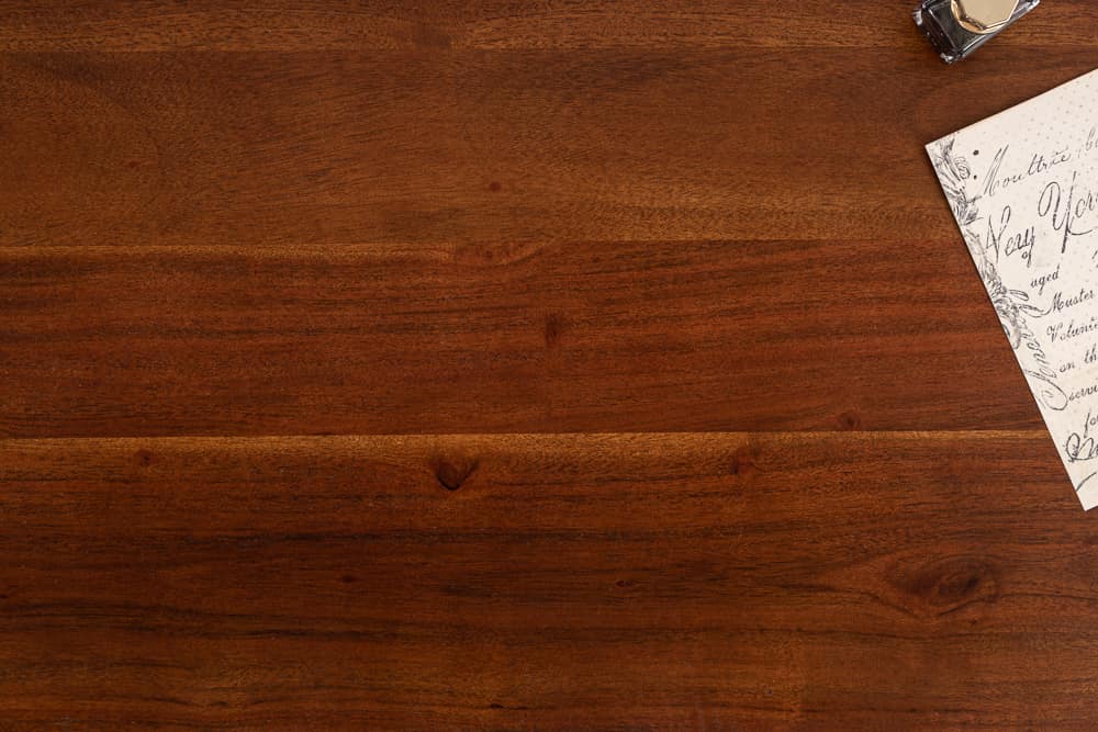 Massiver Sekretär MONSOON 100cm Akazie Schreibtisch Markant Finish