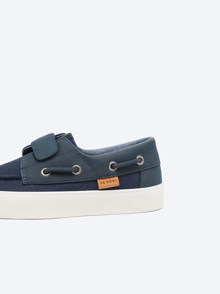 Sapato náutico - Azul Marinho