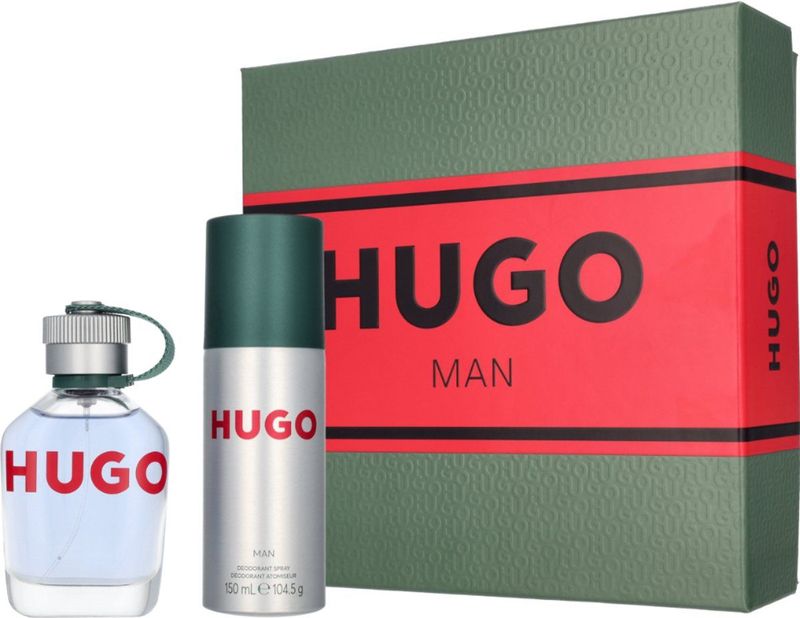 HUGO Man - Eau de Toilette Cadeauset - 75 ml - 150 ml Deospray