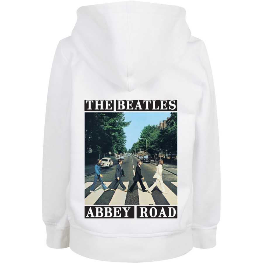 F4NT4STIC Basic Kids Hoodie The Beatles Abbey Road weiß