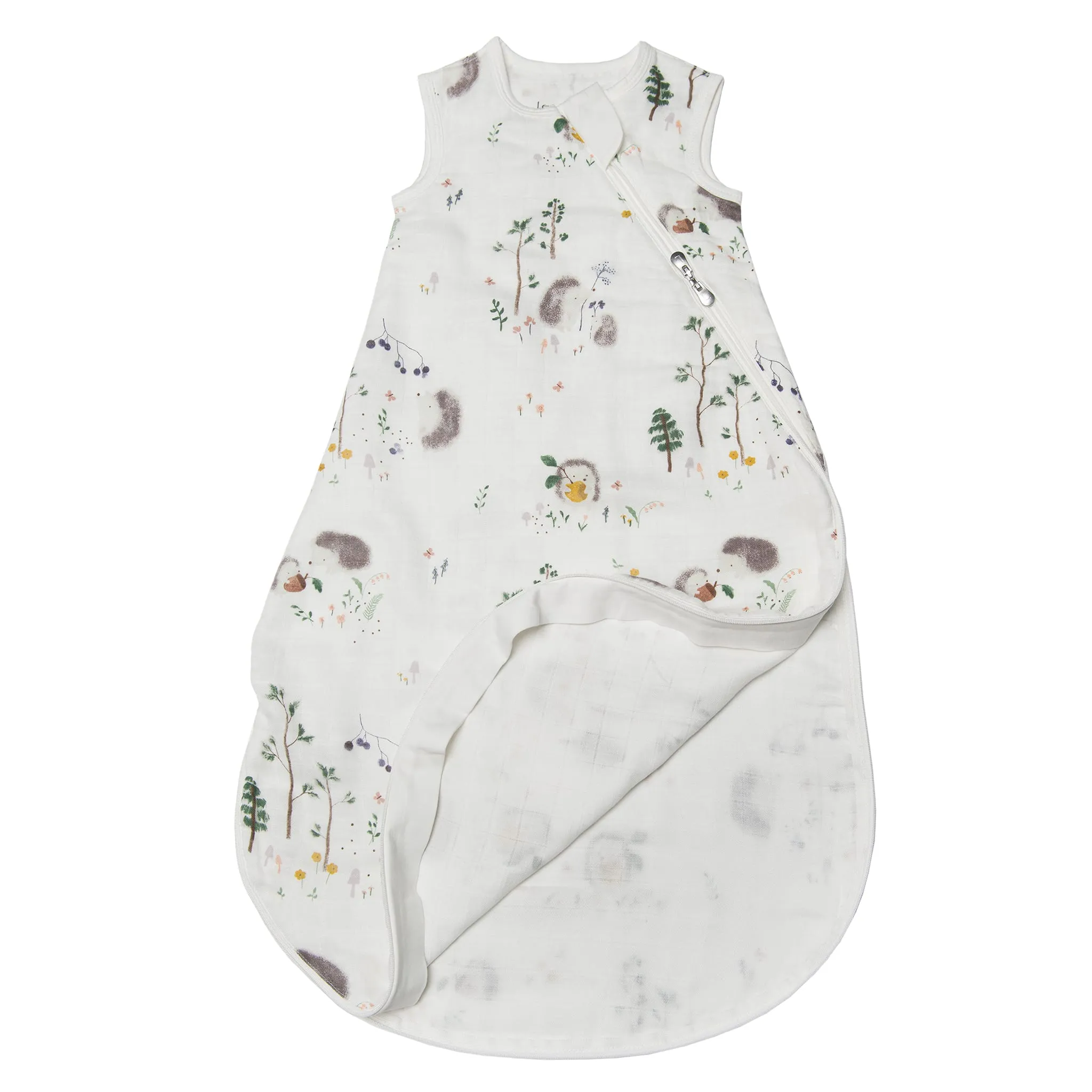 Loulou Lollipop Sac de Nuit Mousseline Bambou 3-36mois - Hérissons
