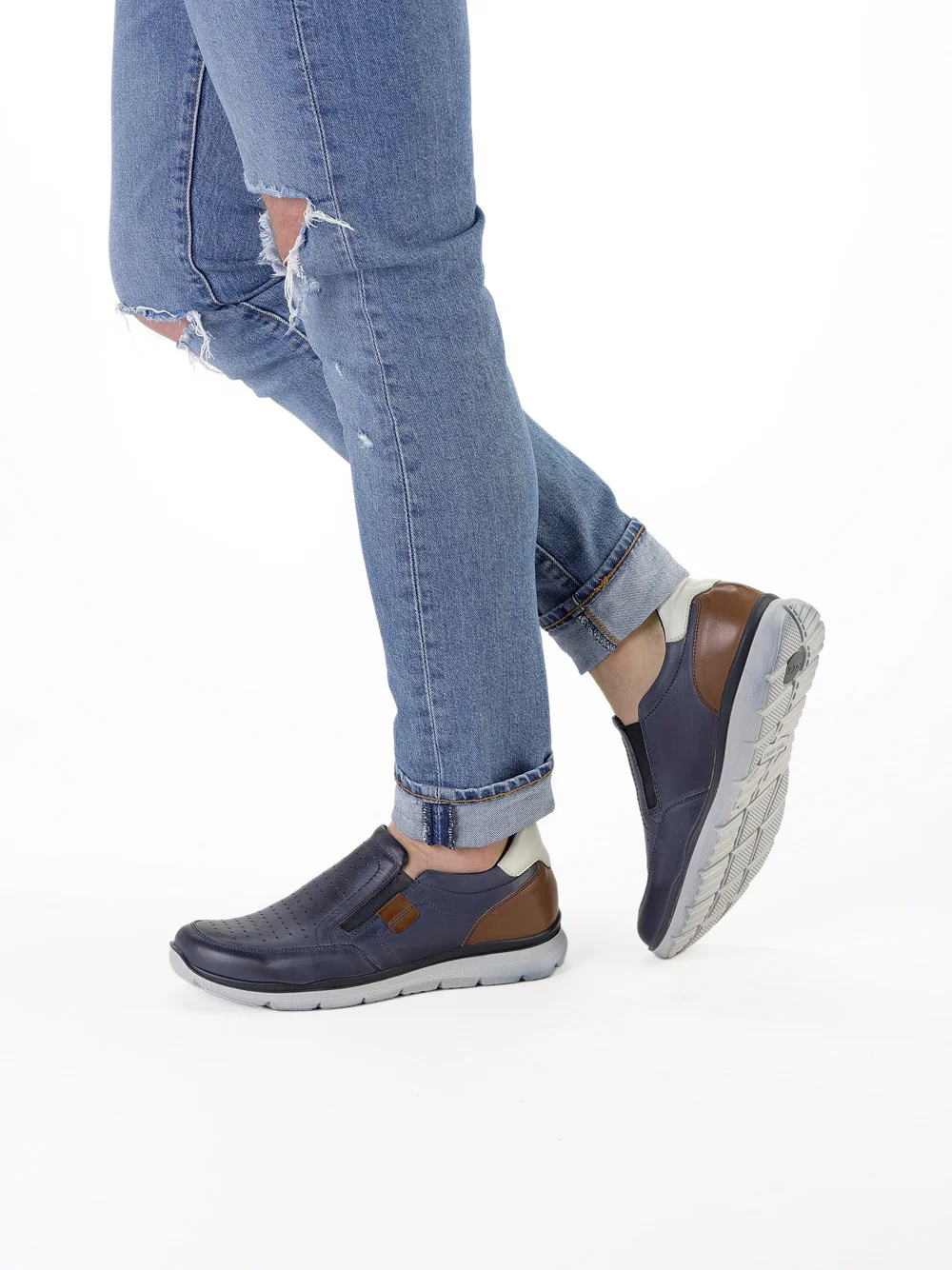 Slipper Benjo blau