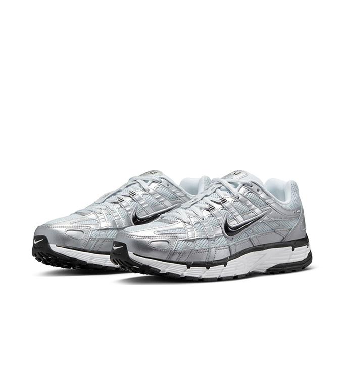 Nike P-6000 FD9876 WHITE-BLACK-METALLIC-SILVER