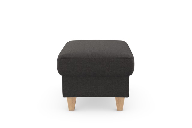 sit&more Stauraumhocker »Farö« mit Stauraum und Federkern und naturfarbenen Füssen
