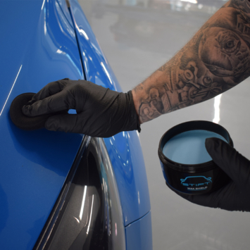 Stipt wax shield