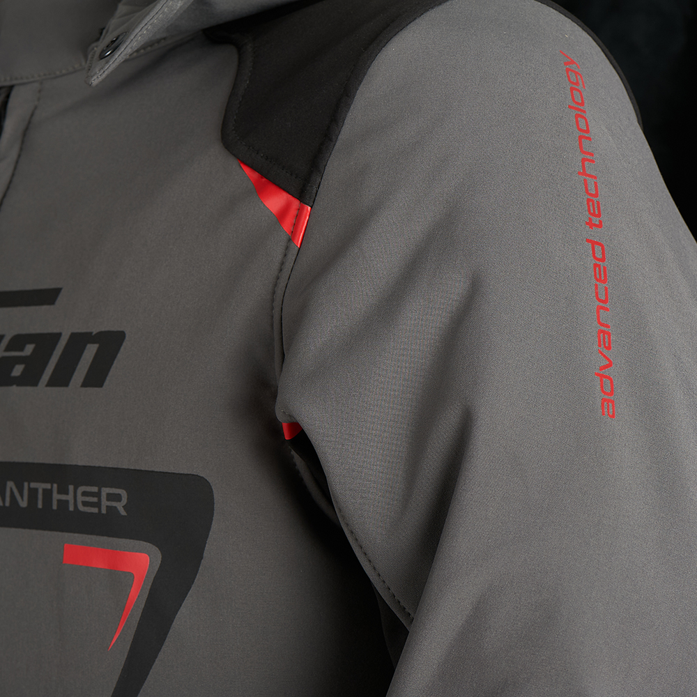 Furygan - Blouson Sektor Roadster Anthracite / Noir / Rouge