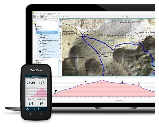 GPS Cross Plus Bleu TwoNav