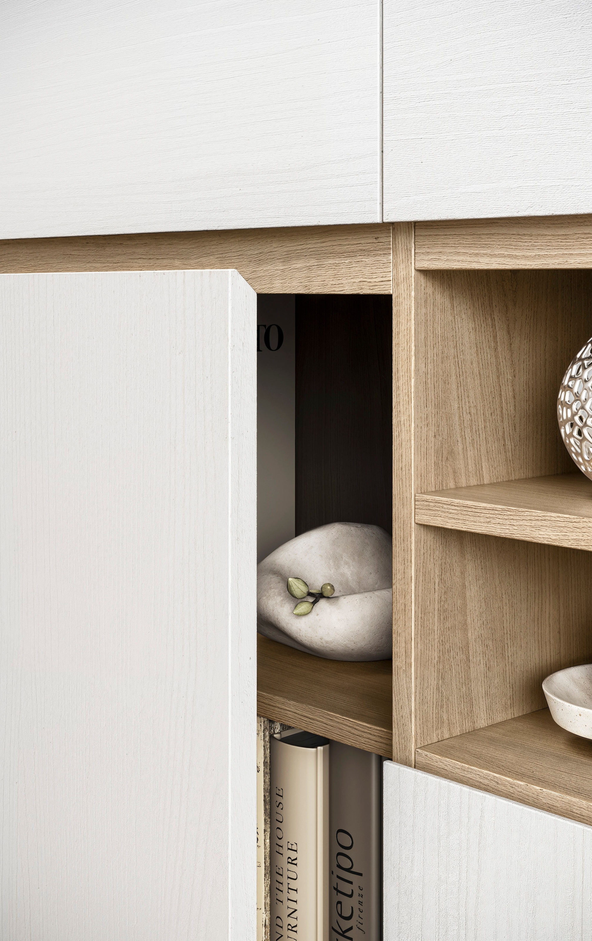 Home affaire Sideboard »Stranda, moderner Schrank, Kommode im Scandi-Style, 198 cm breit« elegante Rahmenoptik, ausreichend Stauraum, vielseitig einsetzbar