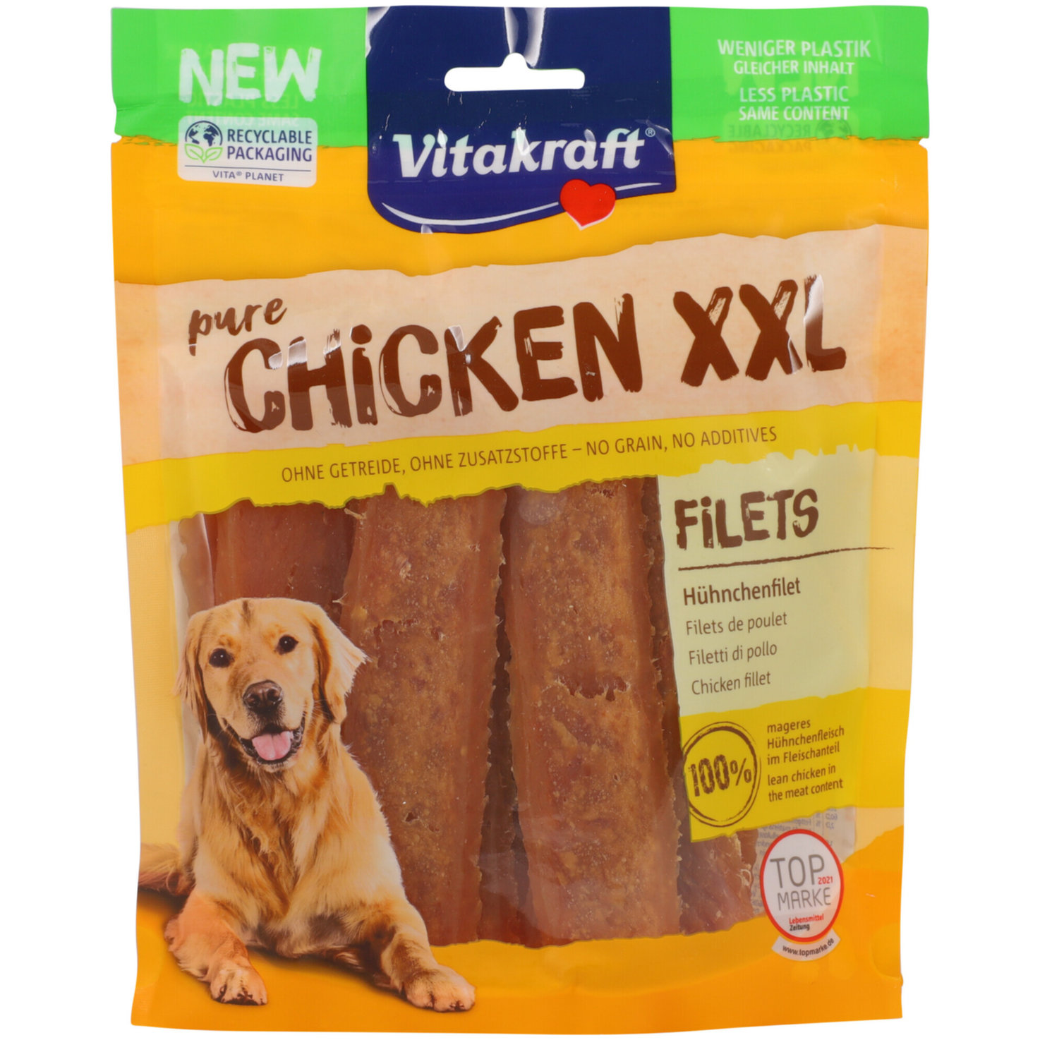 Vitakraft Hundesnack Hühnchenfilet XXL