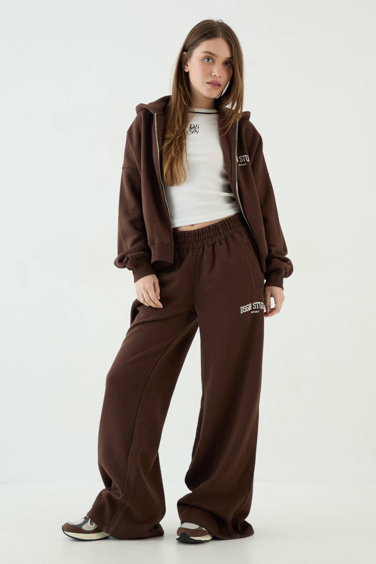 Jogger Droit Imprimé Collegiate Dsgn Studio