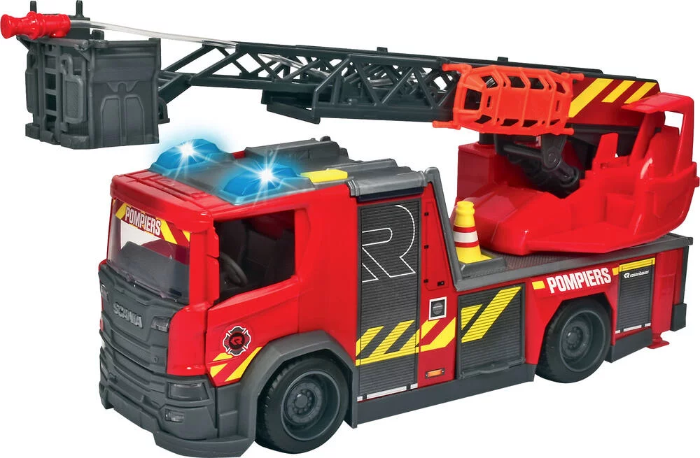MON CAMION POMPIER SCANIA 35 CM