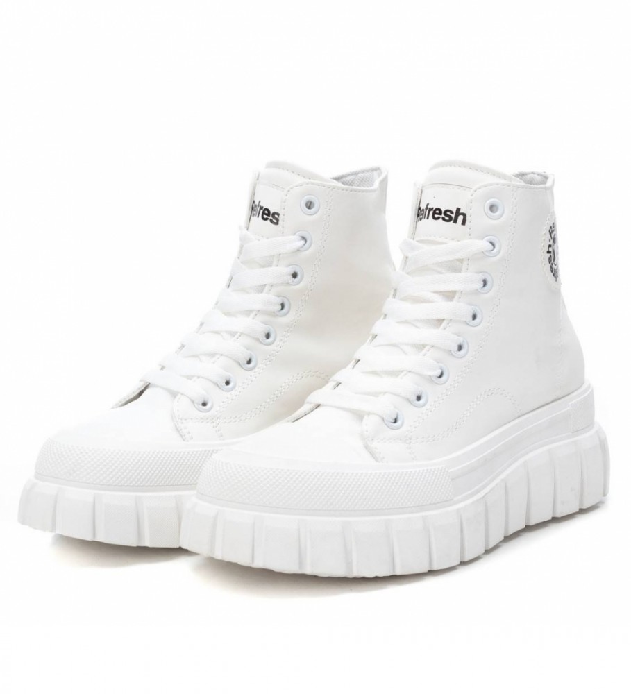 Botas de cano curto Refresh 170114 Brancas