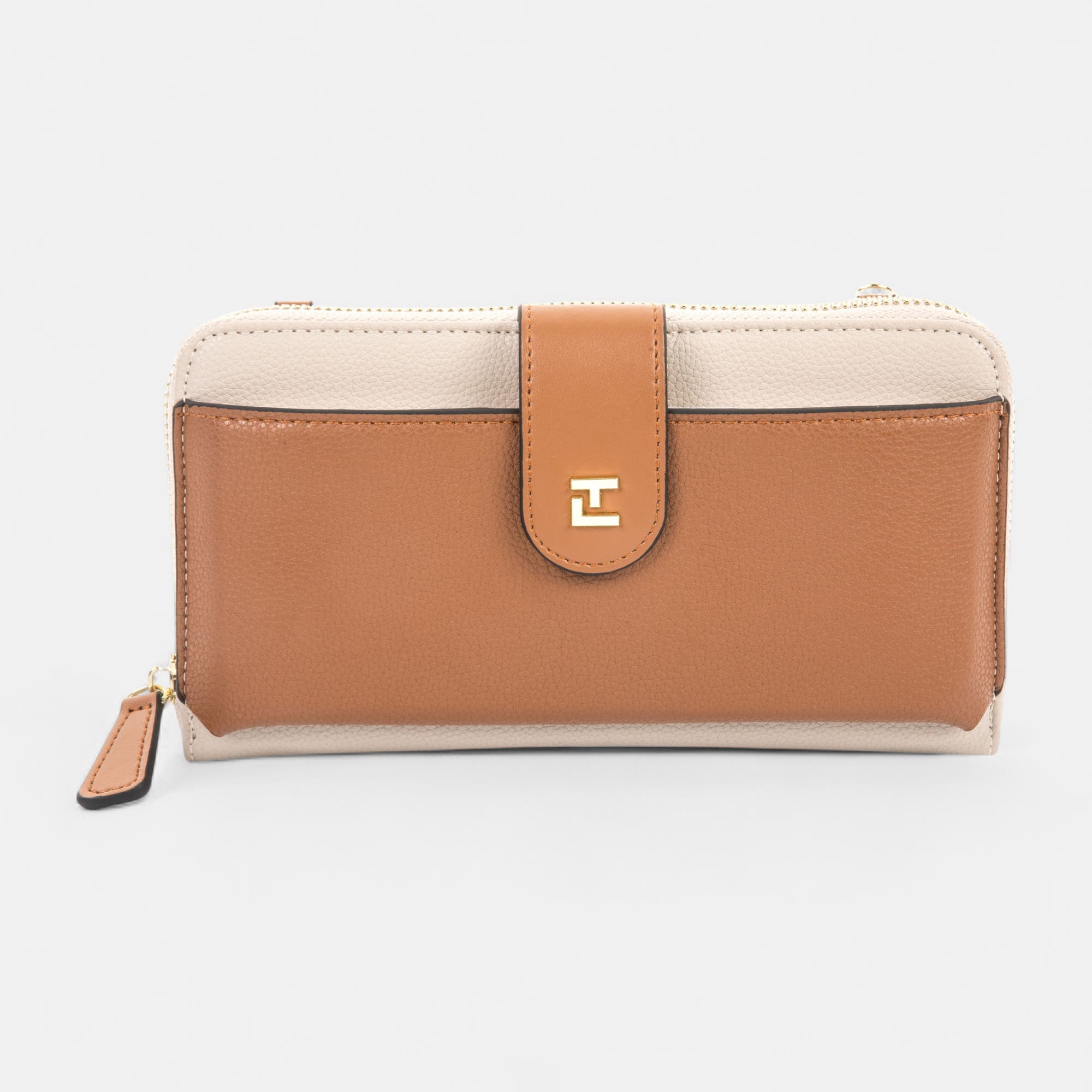 Petite maroquinerie beige