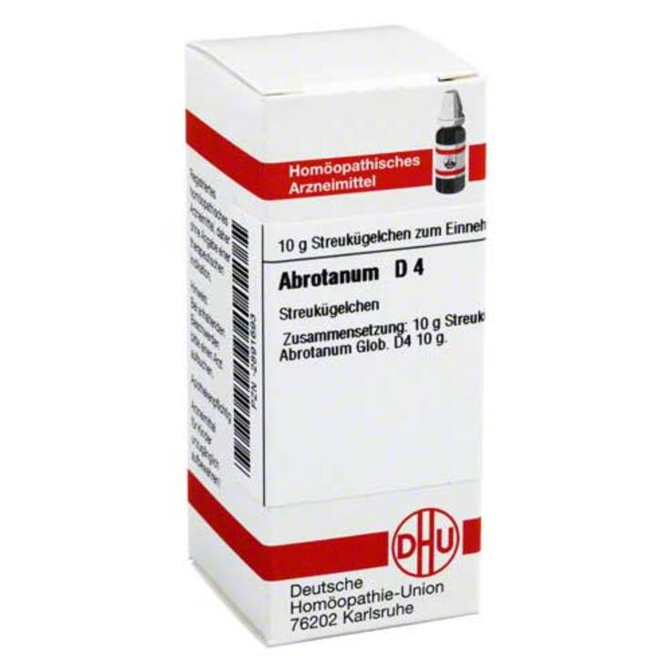 DHU Abrotanum D 4 Globuli, 10 g