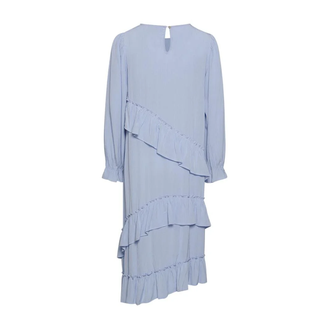 Noella Sierra Frill Dress light blue