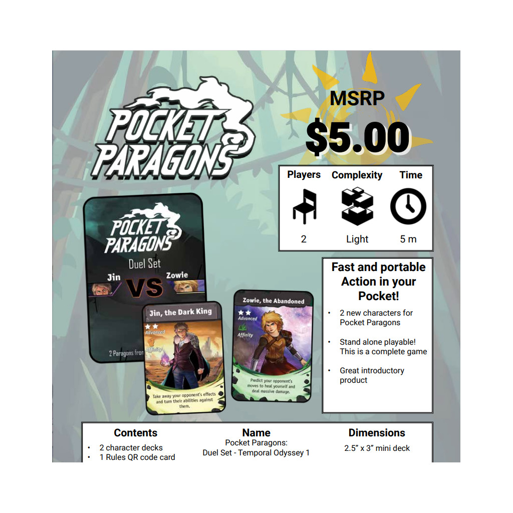 Pocket Paragon: Duel Set Temporal Odyssey 1