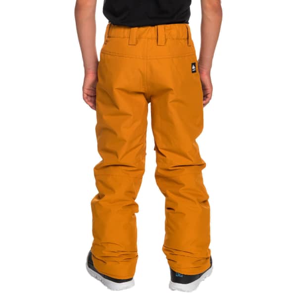 Pantalon de ski QUIKSILVER ESTATE YTH PT B SNPT BUCKTHORN BROWN