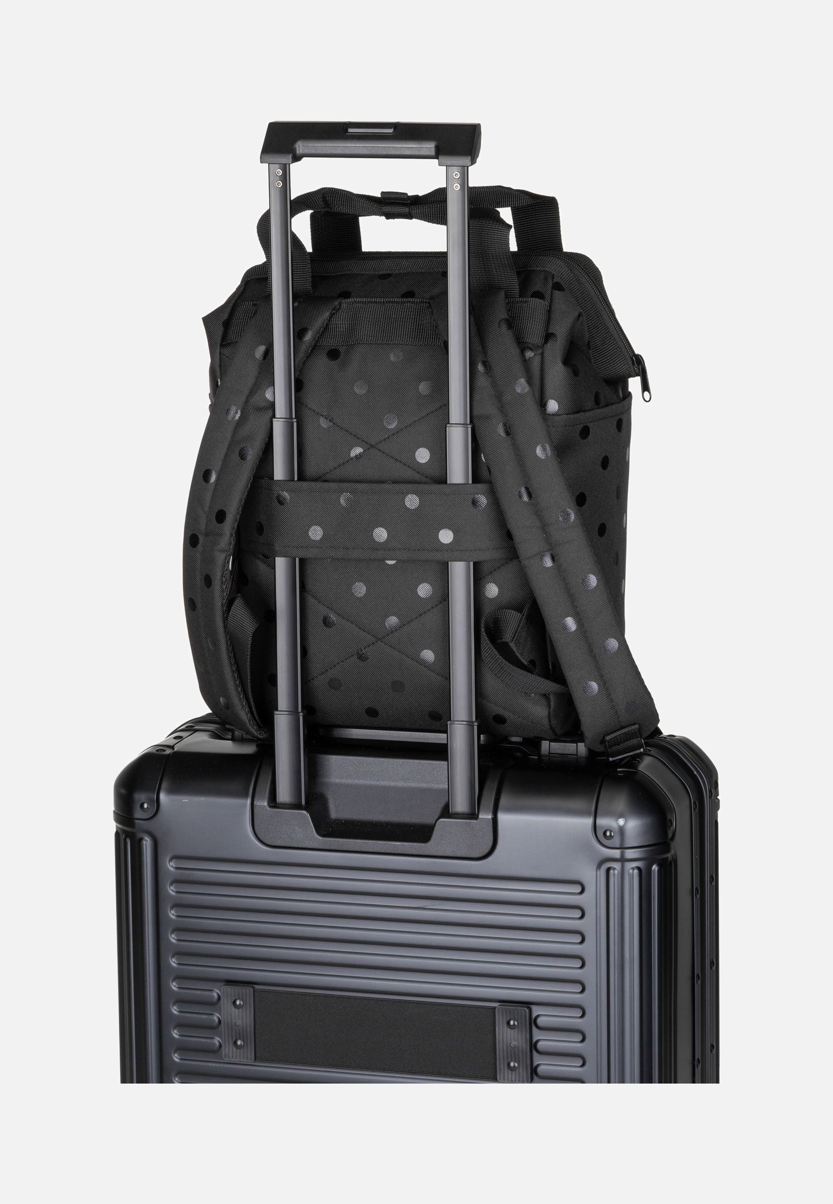 allrounder R Glossy Dots Black - Rucksack