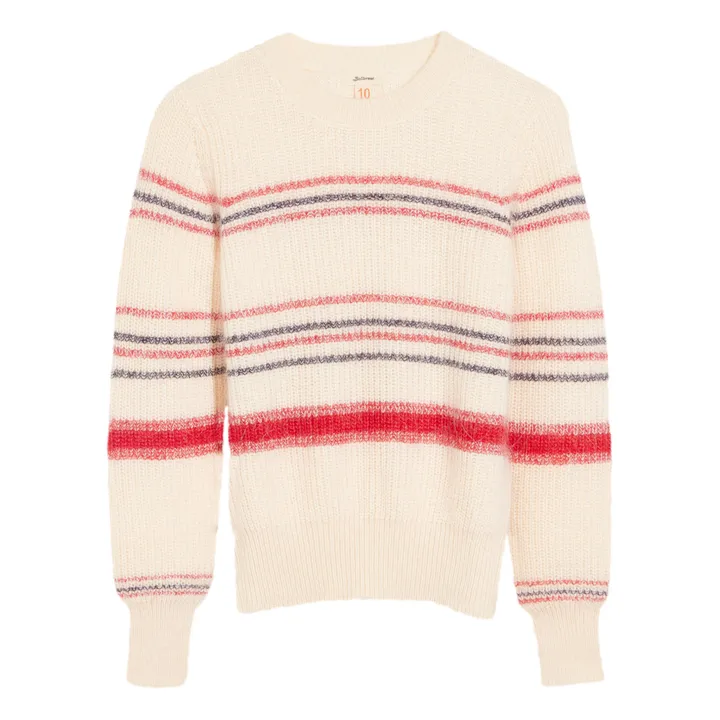 Bellerose Pull Diosy Rayures | Ecru