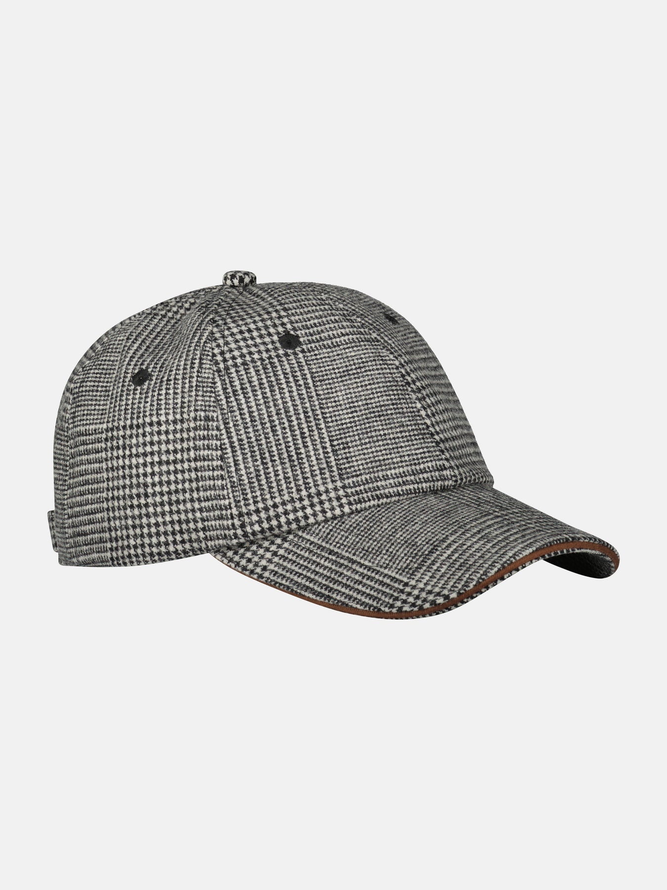 Basecap Wool-Check